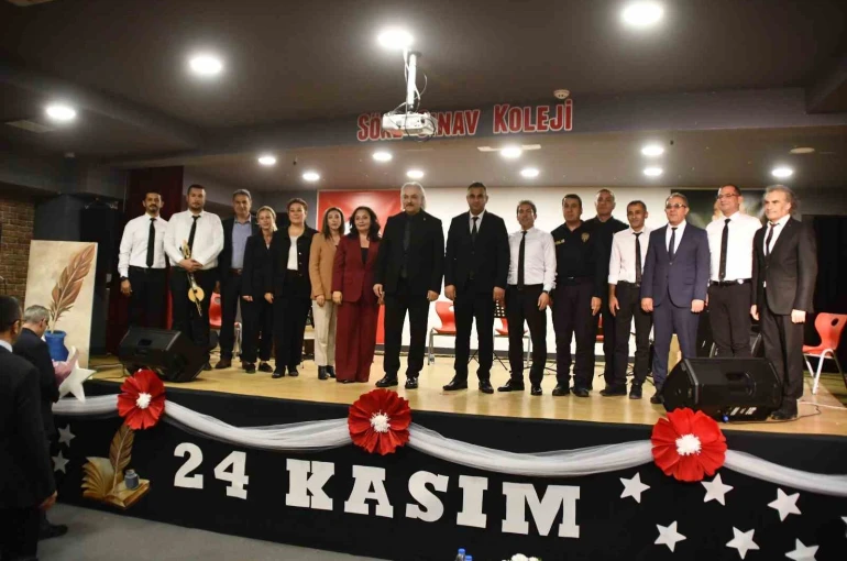 Söke’de 24 Kasım Öğretmenler Günü kutlandı 