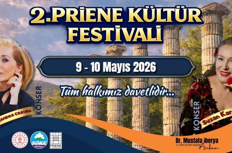 Söke’de gerçekleşecek Priene Kültür Festivali için geri sayım başladı 