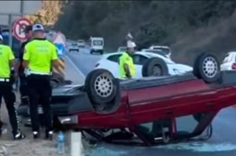 Söke’de trafik kazası: 2 yaralı 
