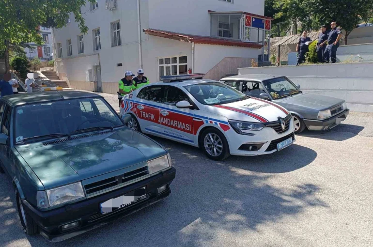 Sosyal medya paylaşımları ele verdi, drift atan sürücülere toplam 560 bin lira ceza kesildi