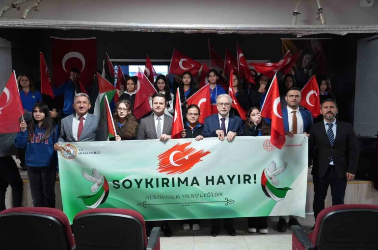 "Soykırıma Hayır" sesleri Muğla’dan yükseldi