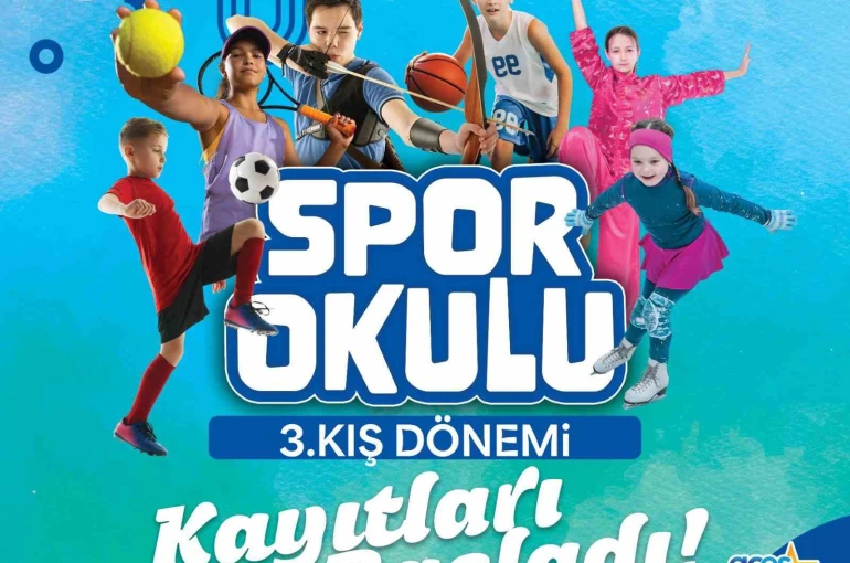 Spor A.Ş.’nin 3. kış dönemi spor okulu kayıtları başladı 