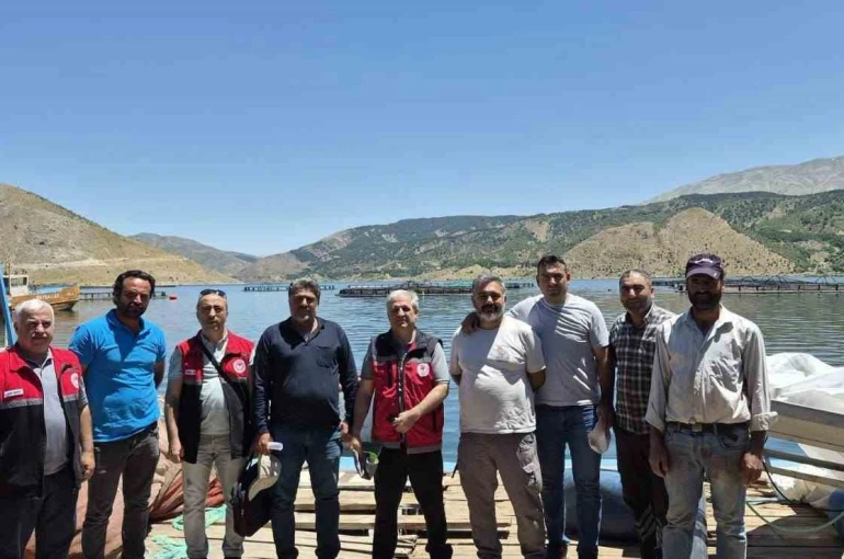 Su ürünleri yetiştiricilik tesislerinde denetim ve bilgilendirme çalışması