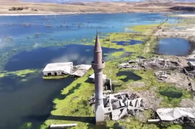 Sular Çekildi, Kayseri’de Gizli Yerleşimler Görüldü