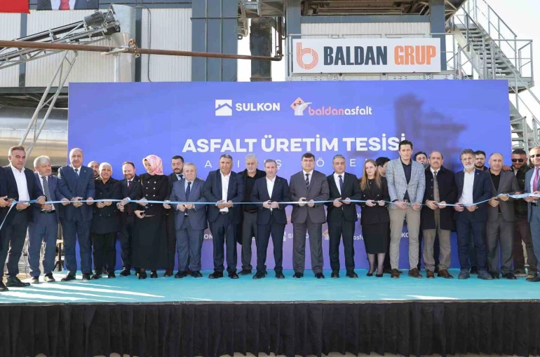 Sultanbeyli’de asfalt üretim tesisi açıldı 