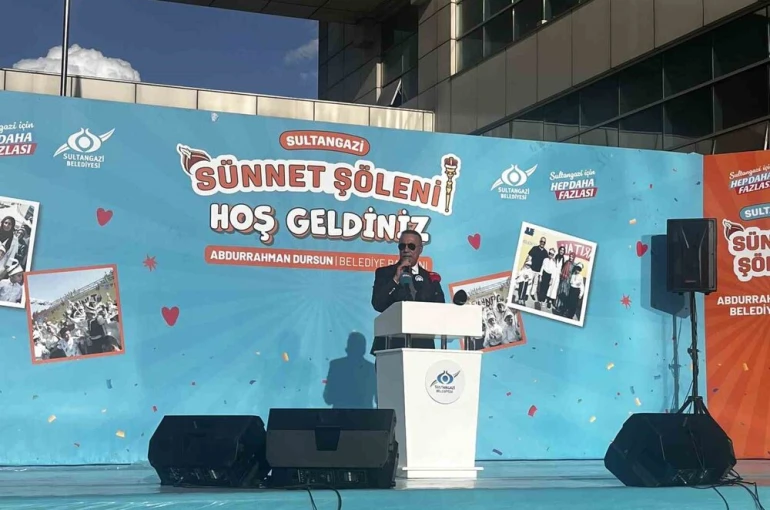 Sultangazi’de bin 500 çocuğa sünnet şöleni 