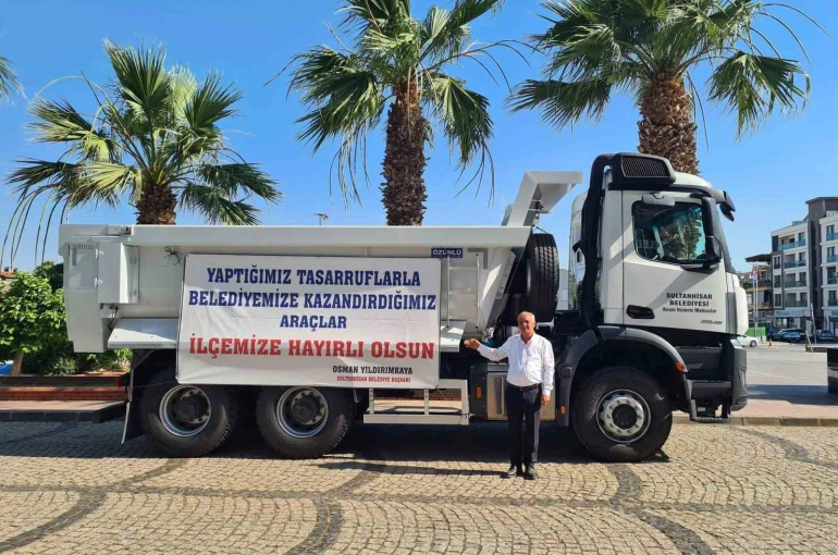 Sultanhisar Belediyesi yeni hizmet aracını filosuna kattı