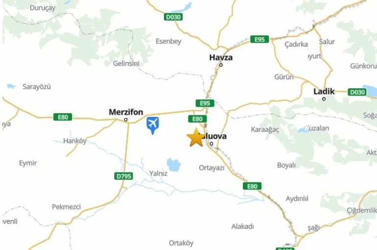 Suluova’da 2.3 büyüklüğünde deprem 