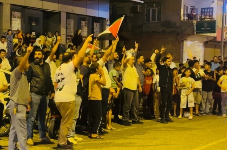 Suriye sınırında Sumud Filosu’na destek konvoyu