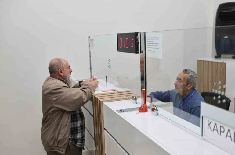 Talas Belediyesi’nde vergi mesaisi 