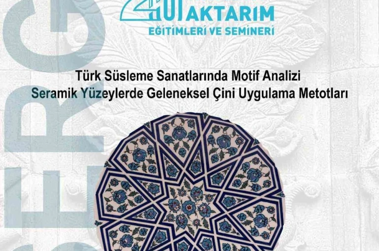 Talas Su Medeniyetleri Galerisi’nde kültürel mirasın izinde eğitimleri