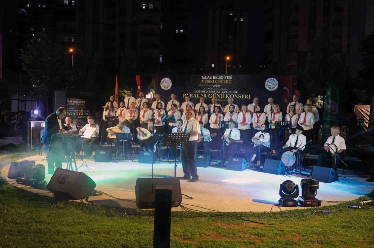 Talas’ta Babalar Günü hoş seda ile taçlandı 