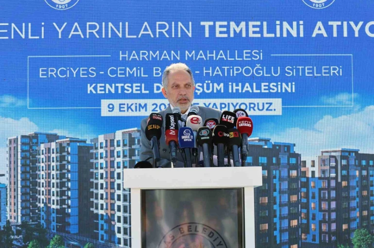 Talas’ta kentsel dönüşümde tarihi adım