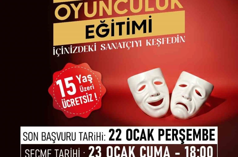 Talas’ta sahne seni bekliyor, ’Karadut Tiyatrosu’ oyuncularını bekliyor 