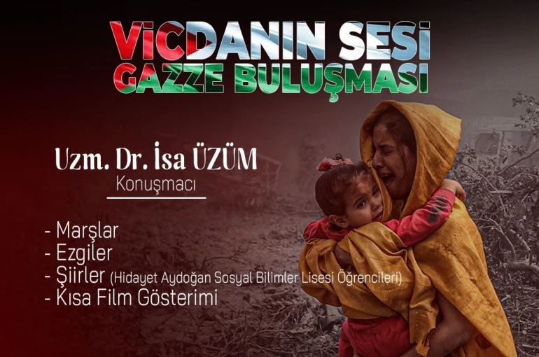 Talas’tan Gazze için anlamlı buluşma 