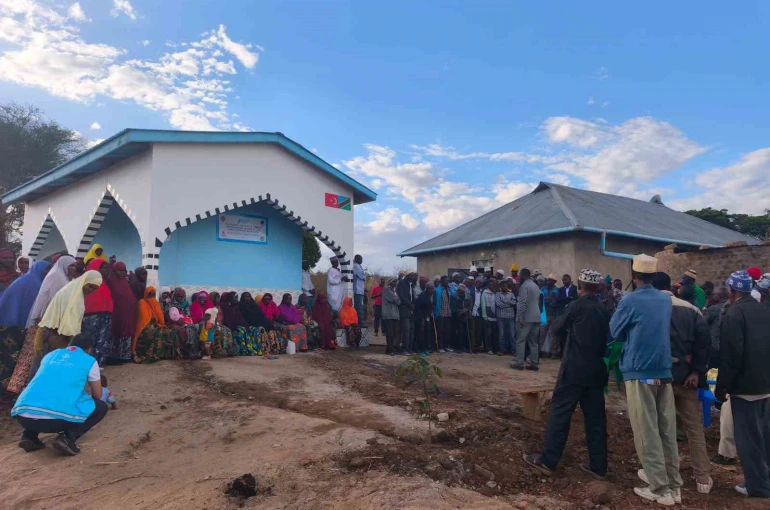 Tanzanya’da TDV Eskişehir Şubesi adına iki su kuyusu hizmete açıldı