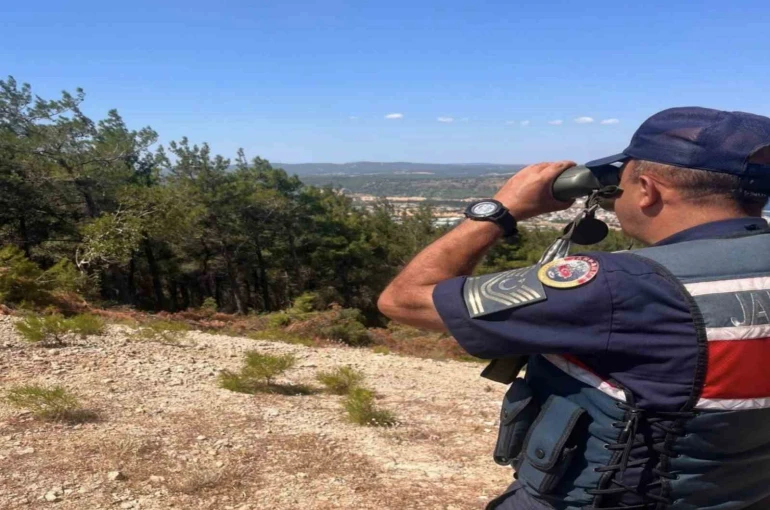 Tarihi Alan’da jandarma ekiplerince denetim 
