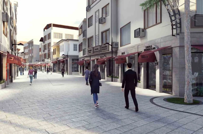 Tarihi çarşıda tarihi dönüşüm