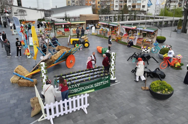 Tarım Haftasına özel stantlara yoğun ilgi