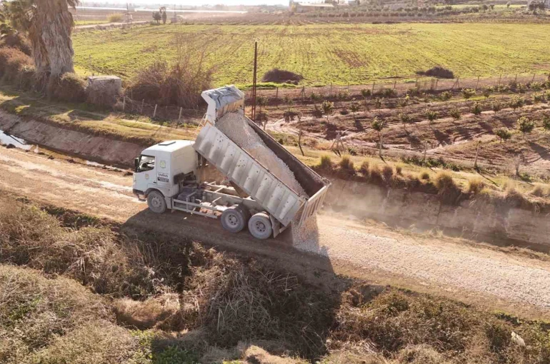 Tarsus Doğa Parkına giden yol yenilendi 