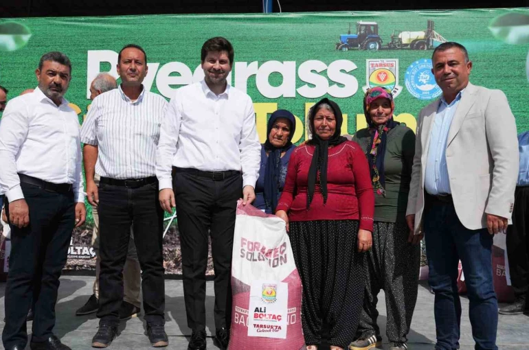 Tarsus’ta üreticiye yüzde 50 hibe destekli tohum desteği 