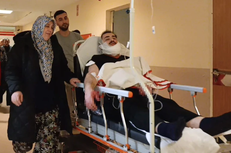 Tartıştığı kuzenini falçata ile yüzünden yaraladı 