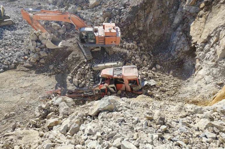 Taş ocağında yaşanan iş kazasında yaralanan işçi hayatını kaybetti 