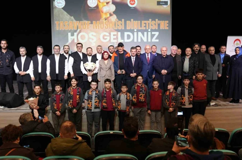 Tasavvuf musikisi konseri gerçekleştirildi 