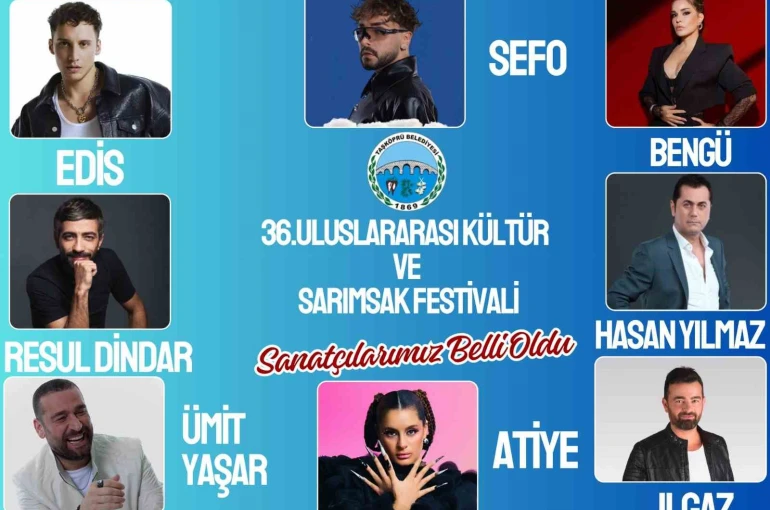 Taşköprü Sarımsak Festivali’nin sanatçıları belli oldu 