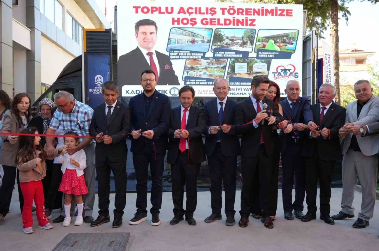 Tavas Belediyesi ‘5’i Bir Yerde’ yatırım projelerinin açılışını gerçekleştirdi 