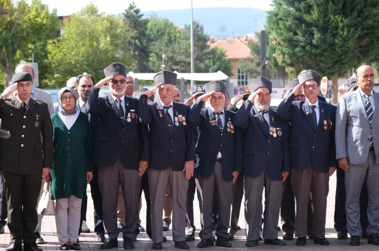 Tavşanlı’da 19 Eylül Gaziler Günü törenle kutlandı