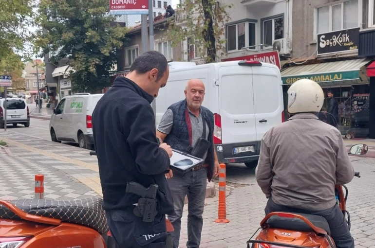 Tavşanlı’da trafik uygulaması gerçekleştirildi 