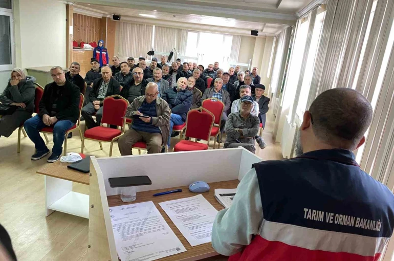 Tavşanlı’da üreticilere bitki koruma eğitimi 