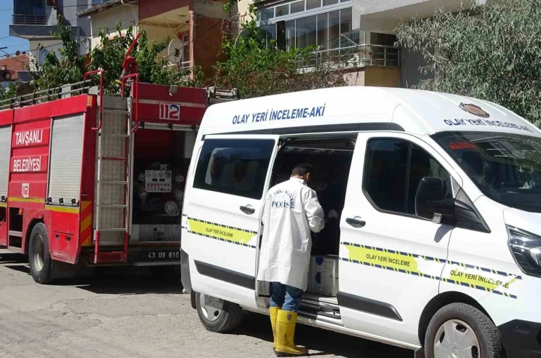 Tavşanlı’da yangın, 1 kişi hayatını kaybetti 
