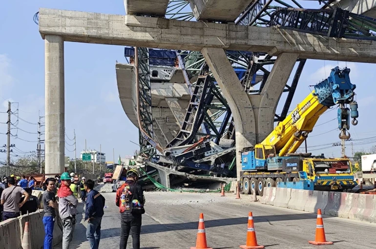 Tayland’da son 24 saat içinde ikinci vinç kazası: 2 ölü, 5 yaralı 