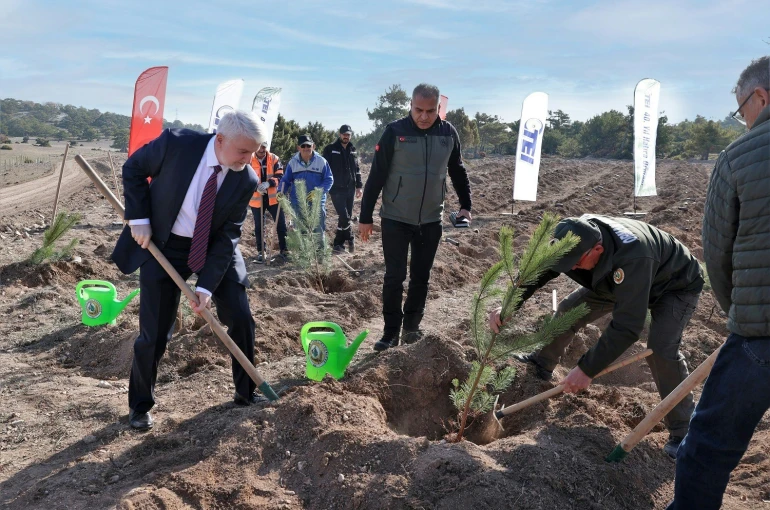 TEI’den 17 bin fidanlık 40. Yıl Hatıra Ormanı 