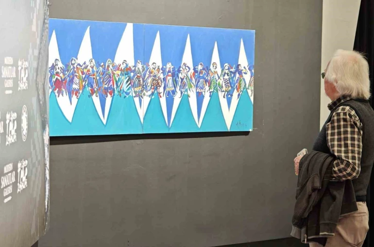 Teke Zeybekleri Resim Sergisi Kepez’de sanatseverlerle buluştu 