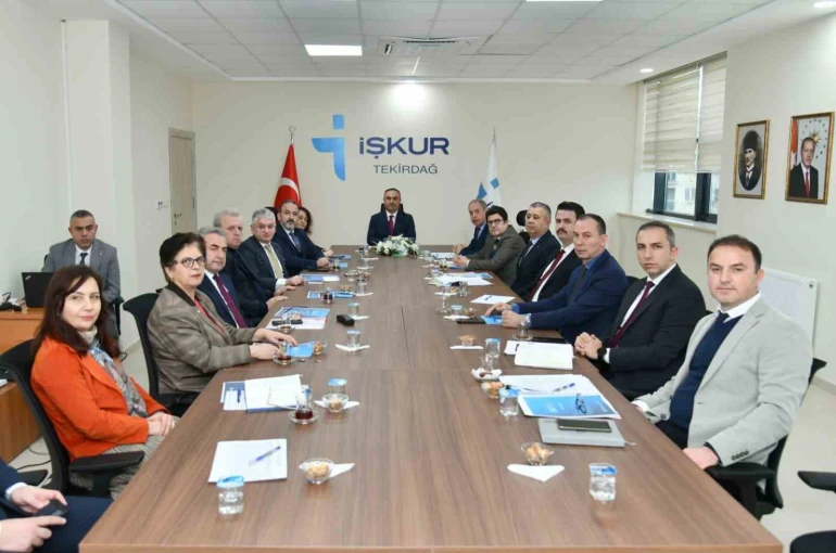 Tekirdağ İstihdam ve Mesleki Eğitim Kurulu toplantısı 