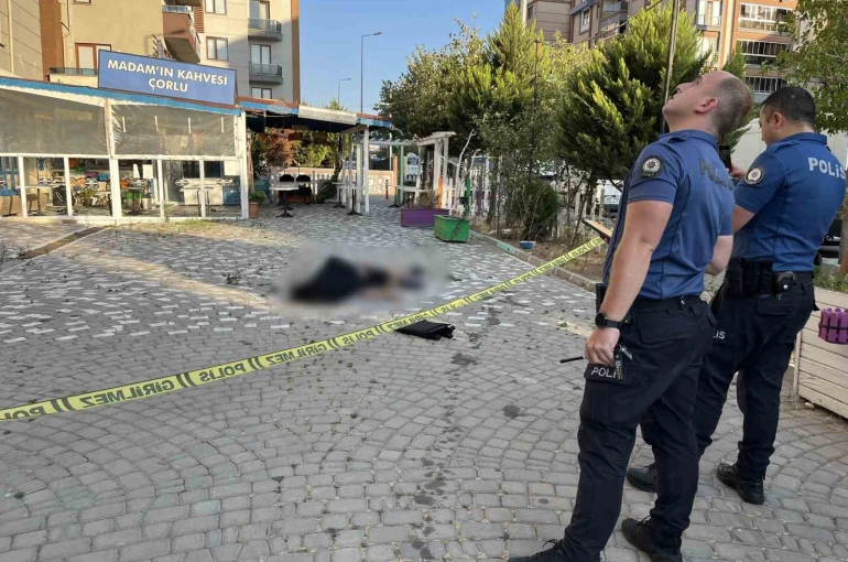 Tekirdağ’da 7. kattan düşen vatandaş hayatını kaybetti