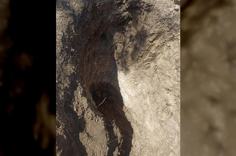 Tekirdağ’da mezarlıkta define aradılar 