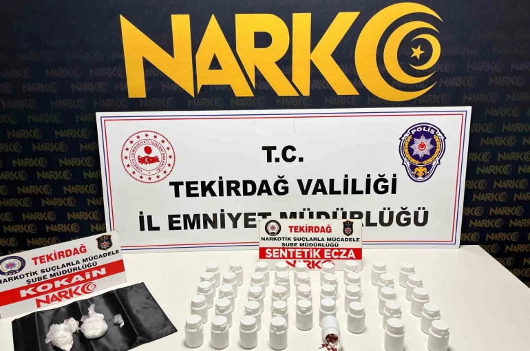 Tekirdağ’da narkotik operasyonları hız kesmeden devam ediyor 14 kişi tutuklandı