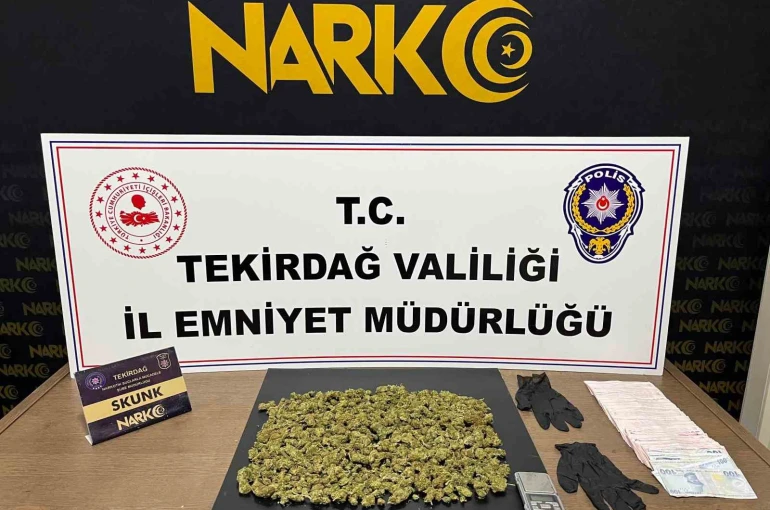 Tekirdağ’da uyuşturucu operasyonu: 10 kişi tutuklandı 