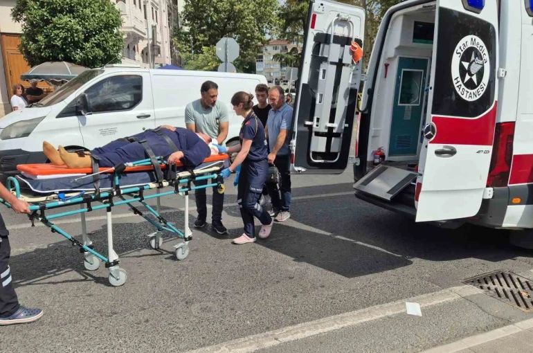 Tekirdağ’da yolun karşısına geçmeye çalışan kadına otomobil çarptı