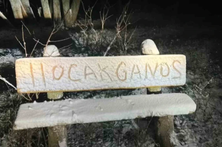 Tekirdağ’ın yüksek kesimleri beyaza büründü 