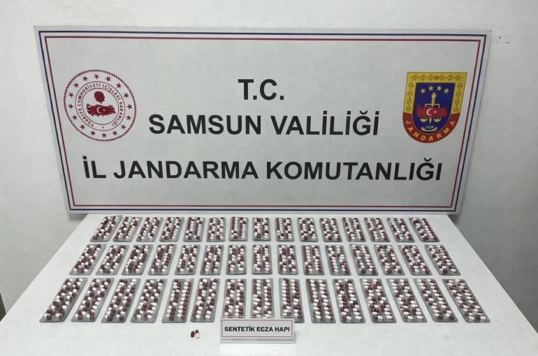 Tekkeköy’de jandarmadan uyuşturucu operasyonu: 1 tutuklama 