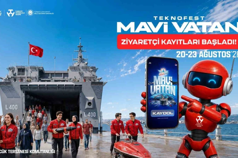 TEKNOFEST Mavi Vatan ziyaretçi kayıtları başladı