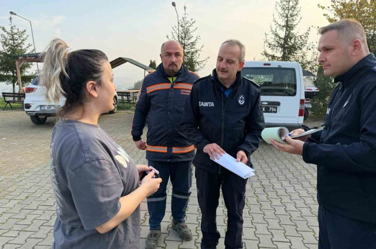 Temizlik personelinden duyarlı davranış