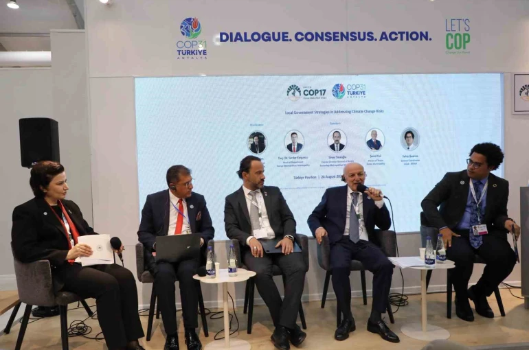 Terme Belediye Başkanı Kul, COP17’de konuştu: "Kırsalından kopmuş bir şehir sürdürülebilir olamaz" 