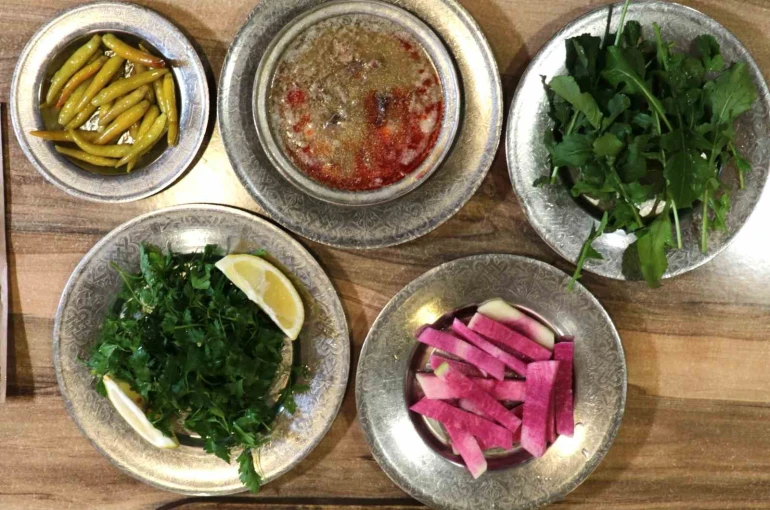 Tescilli Maraş kelle paça kış mevsiminin vazgeçilmezi