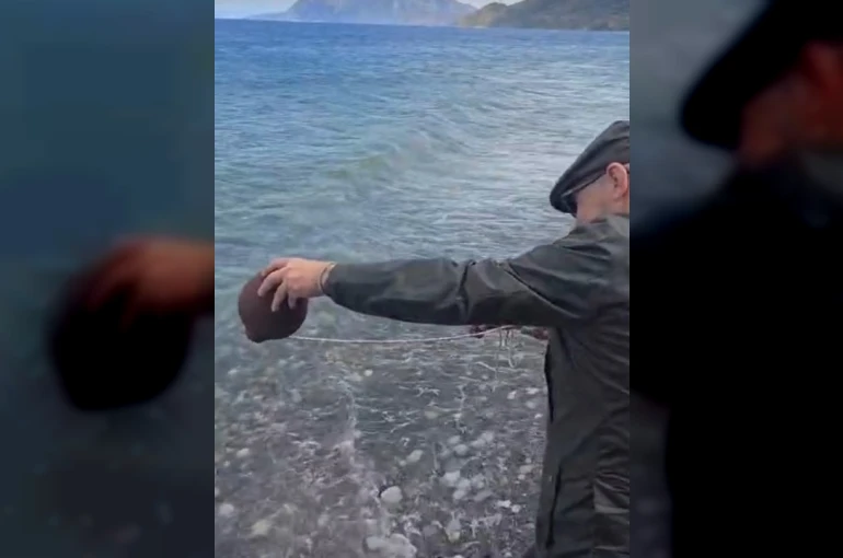 Testilerle taşınan Akdeniz suyu Ege’ye döküldü 